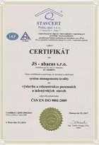 Systém managementu kvality ČSN EN ISO 9001:2009