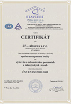 Systém managementu kvality ČSN EN ISO 9001:2009