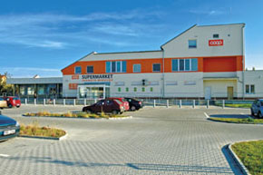 Supermarket COOP Pohořelice