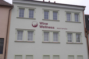 Novostavba WINE WELLNESS Hustopeče rozšíření služeb hotelu Centro